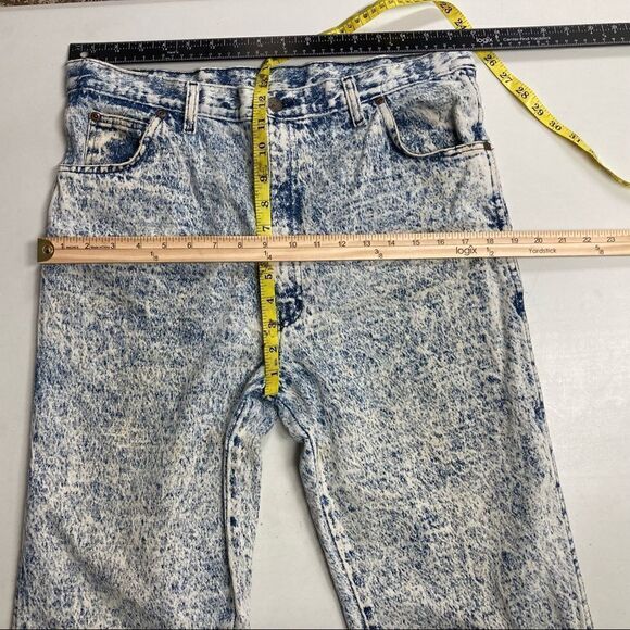 BRISTOL BLUES Men’s Vintage/Retro  Acid Washed Jeans Size 36/30 - Picture 13 of 13